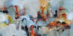 In the City | Oil And Acrylic Painting in Paintings by Art by JK Bleeg. Item made of synthetic