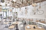 The Gables Mural | Murals by Allison Kunath | The Gables in Santa Monica. Item composed of synthetic