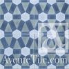 Geometric Diamond Cement Tiles | Tiles by Avente Tile | The Coronet in Tucson. Item composed of cement