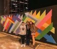Geometric Mural | Street Murals by Daniel Carello. Item composed of synthetic
