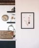 All The Moons Of Our Solar System | Prints by Stella Maria Baer | The Joshua Tree Casita in Joshua Tree. Item made of paper