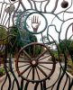 Cayuga Portal | Sculptures by Eric Powell | Cayuga Playground in San Francisco. Item made of metal