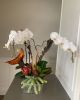 Vibrant Orchid Arrangements | Floral Arrangements by Fleurina Designs | Almaden Golf & Country Club in San Jose. Item made of synthetic