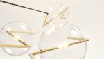 Fulmine | Pendants by SilvioMondinoStudio. Item made of brass & glass