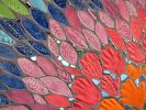 Radiating Mosaic Mural | Public Mosaics by Rachel Rodi | Parchester Community Center, Richmond, CA in Richmond
