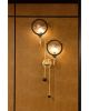 Double Lens Sconce | Sconces by Neptune Glassworks | The Alexandria in San Diego. Item composed of brass and glass