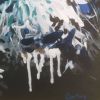 Midnight Dance | Oil And Acrylic Painting in Paintings by Judy Century Art. Item made of canvas with synthetic