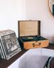 Crosley X UO Keepsake Wood Portable USB Vinyl Record Player | Appliances by Crosley | The Joshua Tree Casita in Joshua Tree