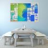 Mother Earth | Oil And Acrylic Painting in Paintings by Mami Ishibashi. Item made of synthetic