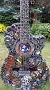 Nashville Delta Guitar | Sculptures by Brian Mock | Delta Sky Club - Nashville International Airport in Nashville
