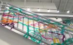 Always Climbing | Mixed Media by Cary Reeder | The Silos at Sawyer Yards in Houston. Item made of synthetic