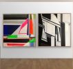 "Love is Love" and "Time" | Oil And Acrylic Painting in Paintings by Shilo Ratner. Item composed of synthetic