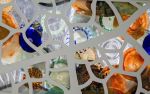 "A Ribbon of Light" | Sculptures by Rock Cottage Glassworks | Lawrence Public Library in Lawrence. Item composed of aluminum & glass