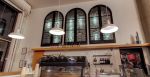 Vintage Window Light Boxes | Art & Wall Decor by Lauren Geremia | Coffee Bar in San Francisco