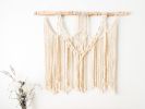 Bohemian Macrame Wall Art | Macrame Wall Hanging in Wall Hangings by Love & Fiber. Item made of fabric with fiber