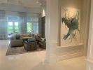 Aerial View II | Oil And Acrylic Painting in Paintings by Twyla Gettert. Item made of canvas