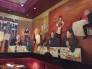 Mural - Dining in Brasserie in France | Murals by Willem Racké Studio | Absinthe Brasserie & Bar in San Francisco