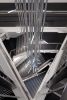 Reunion Tower Center Chandelier | Chandeliers by Amuneal | Reunion Tower in Dallas. Item composed of aluminum