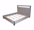 BD-75 Platform Bed and ET-78B Bedside Table | Beds & Accessories by Antoine Proulx Furniture, LLC. Item made of maple wood with steel