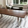 French Walnut Table | Dining Table in Tables by Handmade in Brighton. Item composed of walnut & steel