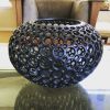 Lace Orb Vessel - Black | Decorative Objects by Lynne Meade