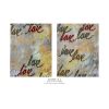 Autumn 1 & 2 | Oil And Acrylic Painting in Paintings by Ruben Rojas. Item composed of canvas
