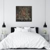 Black Abstract Painting | Mixed Media by KARDIMAGO. Item composed of synthetic