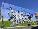 Dejuner sur l'herbe | Street Murals by Ozmo | Mitchell Brothers O'Farrell Theatre in San Francisco