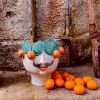 Calogero, the seller of tangerines | Vase in Vases & Vessels by Patrizia Italiano. Item made of ceramic