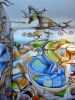 Room 311 | Murals by Antoine Merger | Hotel Des Arts in San Francisco