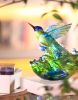 Humming Bird "Victory by Daybreak" | Sculptures by Lawrence & Scott | Lawrence & Scott in Seattle. Item composed of glass