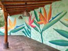 Birds of Paradise Mural | Murals by pepallama. Item made of synthetic
