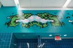 Forest Frieze | Murals by Mark Dean Veca | Spruce Street School in New York