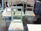 Distressed Chair | Chairs by Lisa Carroll | Bun Mee (Filmore Location) in San Francisco