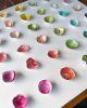 Kintsugi Eggshells Chroma Petals | Wall Sculpture in Wall Hangings by Elisa Sheehan. Item made of synthetic