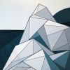 Mount Wilson | Murals by Allison Kunath | 160 Spear St in San Francisco. Item composed of synthetic