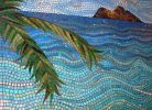 Mokuluas Mosaic | Art & Wall Decor by Dyanne Williams Mosaics. Item composed of stone