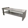 CT-26S Coffee Table with Shelf | Tables by Antoine Proulx Furniture, LLC. Item made of walnut & steel