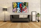 Black Chaos | Oil And Acrylic Painting in Paintings by Hugo Auler Jr. Art. Item made of canvas & synthetic