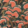 Wallpaper Lush - Red (coral) | Wallpaper by Makelike | Red Herring in Los Angeles