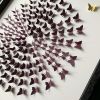 The One That Got Away - Dark Wine | Wall Sculpture in Wall Hangings by Lorna Doyan | North London in London. Item composed of paper in contemporary or art deco style