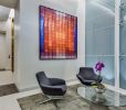 Cielo Artwork | Wall Sculpture in Wall Hangings by MORAN BROWN | 823 Congress Building in Austin. Item made of aluminum