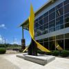"Synergy" by Kathleen Caricof, NSG | Public Sculptures by JK Designs and the National Sculptors' Guild | West Central Community Center in Little Rock