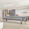 DT-33 Dining/Conference Table | Tables by Antoine Proulx Furniture, LLC | The Ritz-Carlton Residences, Sarasota in Sarasota. Item made of oak wood with metal