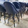 Channeled King Bar Stools - 2550 | Chairs by Richardson Seating Corporation | Hayden Hall in Chicago. Item composed of wood