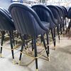 Channeled King Bar Stools - 2550 | Chairs by Richardson Seating Corporation | Hayden Hall in Chicago. Item composed of wood