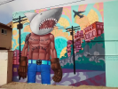 Sharkboy 2014 | Murals by John Park | CLEAN {aesthetic} Playa Del Rey, CA in Los Angeles