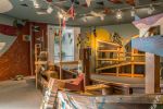Dreamboat | Murals by Martin Webb | Crocker Art Museum in Sacramento. Item composed of synthetic
