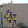 Kobe Bryant Mural | Street Murals by Ruben Rojas | StorQuest Self Storage in Los Angeles. Item made of synthetic