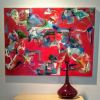 "Reassembling" | Oil And Acrylic Painting in Paintings by Julie Shunick Brown. Item composed of synthetic
